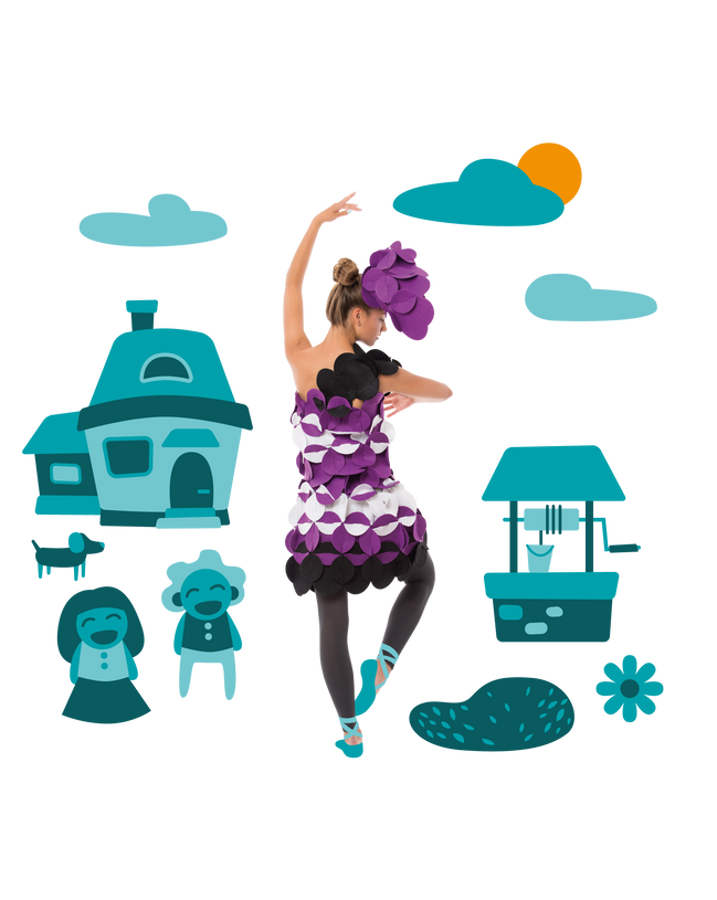 Costume Puzzle - Aurora the Creative Ballerina