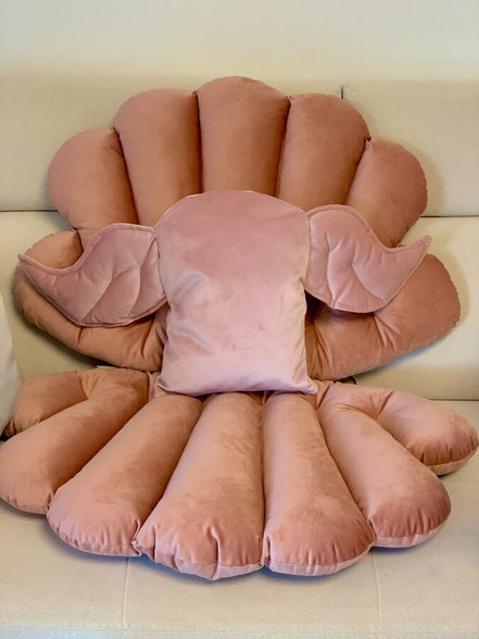 Decorative Cushion "Wings" - Dusty Pink
