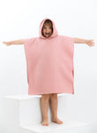 Waffle Fabric Kids' Poncho