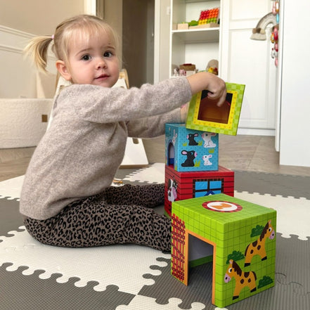 Farm in Boxes Cube Puzzle