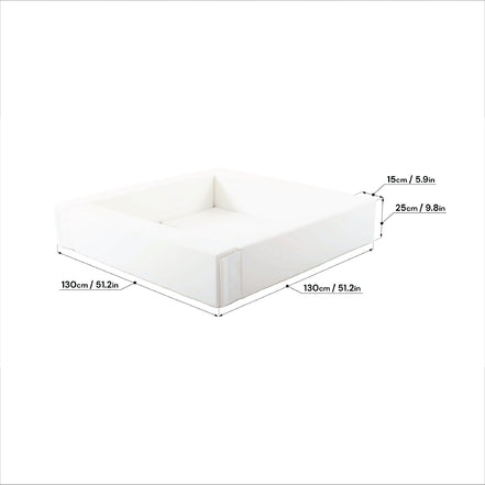 Soft Play Ball Pit - White