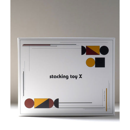 Montessori-inspired Modern Stacking Toy Modern X