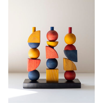 Montessori-inspired Modern Stacking Toy Modern Y