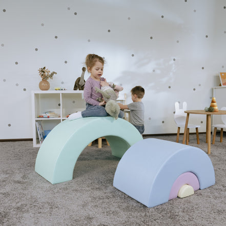 Montessori Soft Play Set - Rainbow