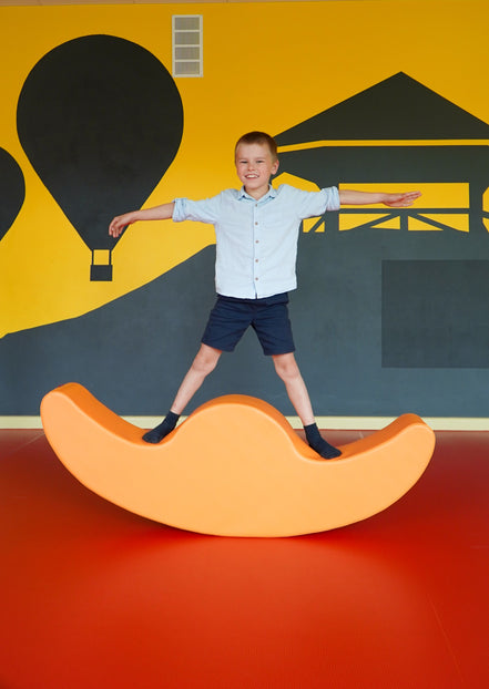 Soft Play Double Rocker Buddy - Orange