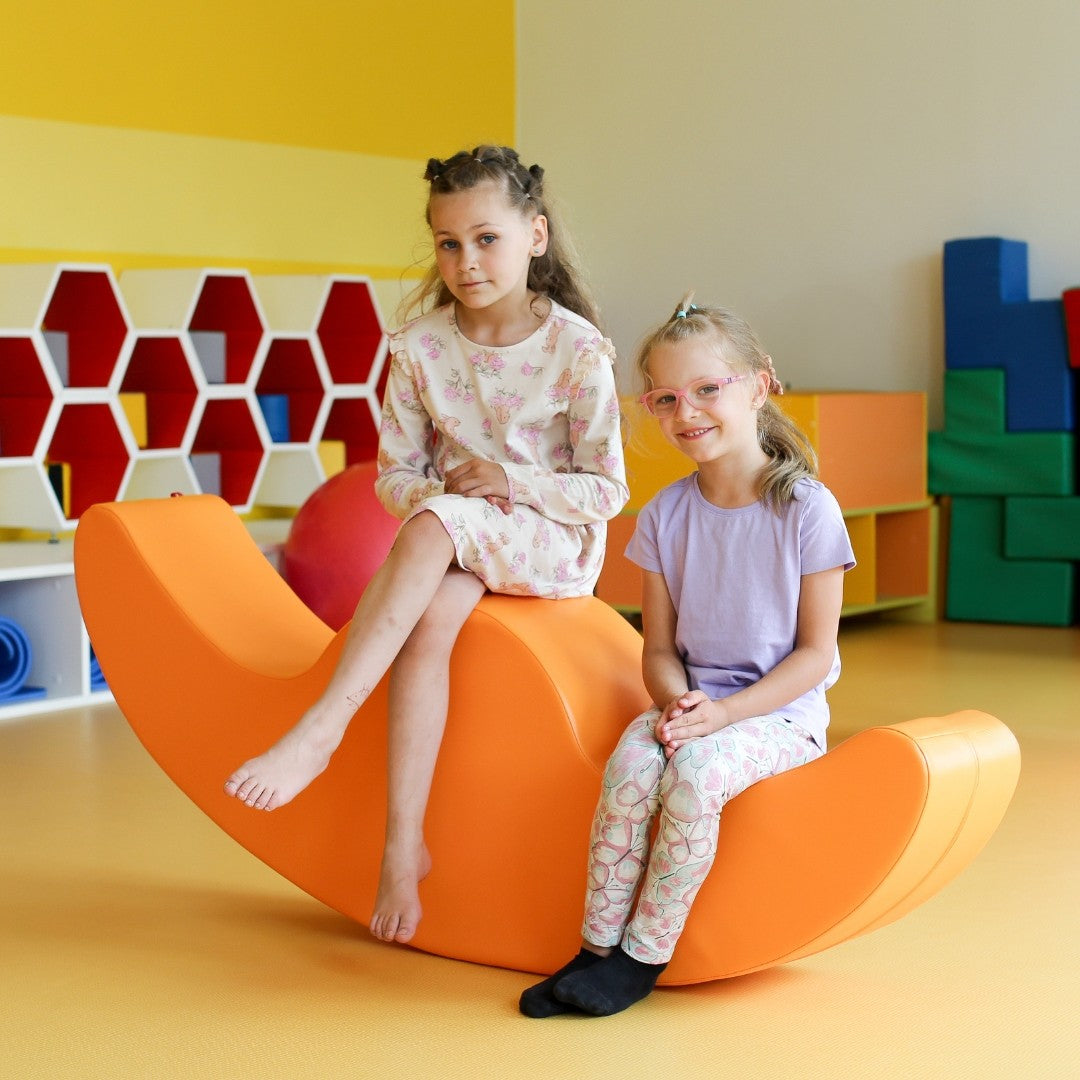 Soft Play Double Rocker Buddy - Beige