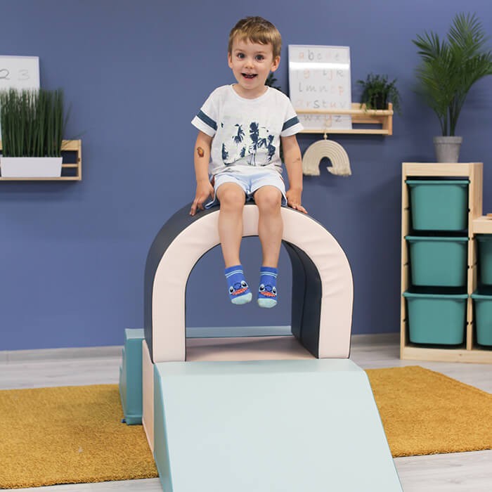 Soft Play Set Tunnel - Pastel